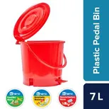 Plastic Pedal Dustbin / Trash Can / Garbage Waste
