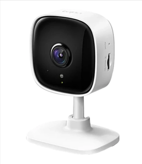 Tapo C100 FHD WiFi CCTV Security Camera (Two-Way Audio, White), 1 Unit