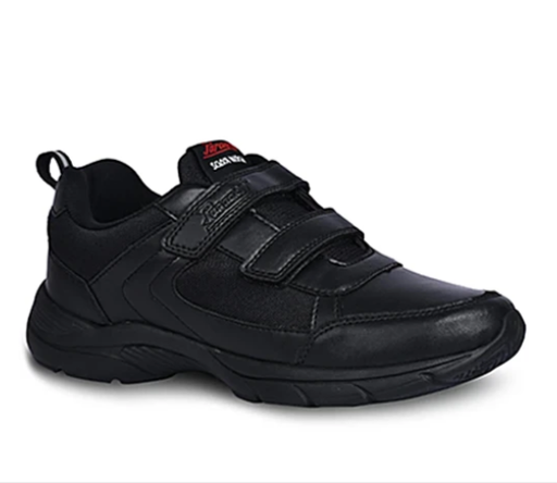 Paragon Kids Black School Shoes